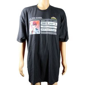 My Hero Academia T Shirt Size 2XL Shoto Todoroki Fire‎ And Ice Anime NWT New